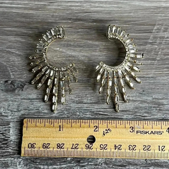 Fashion Rhinestone Earrings - Picture 9 of 9